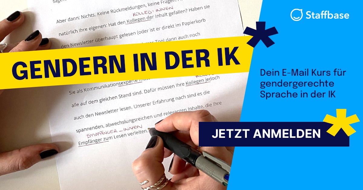 Gendergerechte Sprache Für Dein Unternehmen – Dein Gratis E-Mail-Kurs!